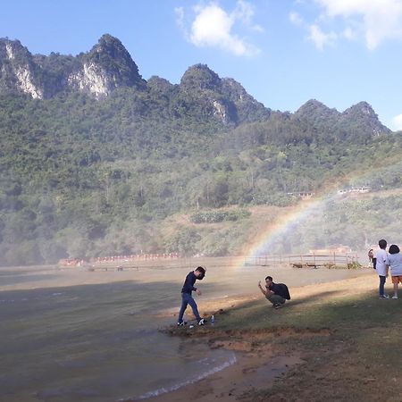 A Sy Ban Gioc Homestay - Nha San Da Co Cao Bang Buitenkant foto