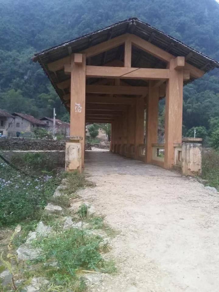 A Sy Ban Gioc Homestay - Lang Da Khuoi Ky Cao Bang Buitenkant foto