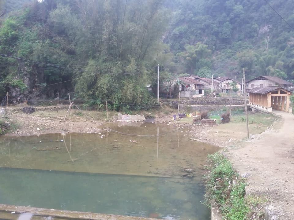 A Sy Ban Gioc Homestay - Nha San Da Co Cao Bang Buitenkant foto