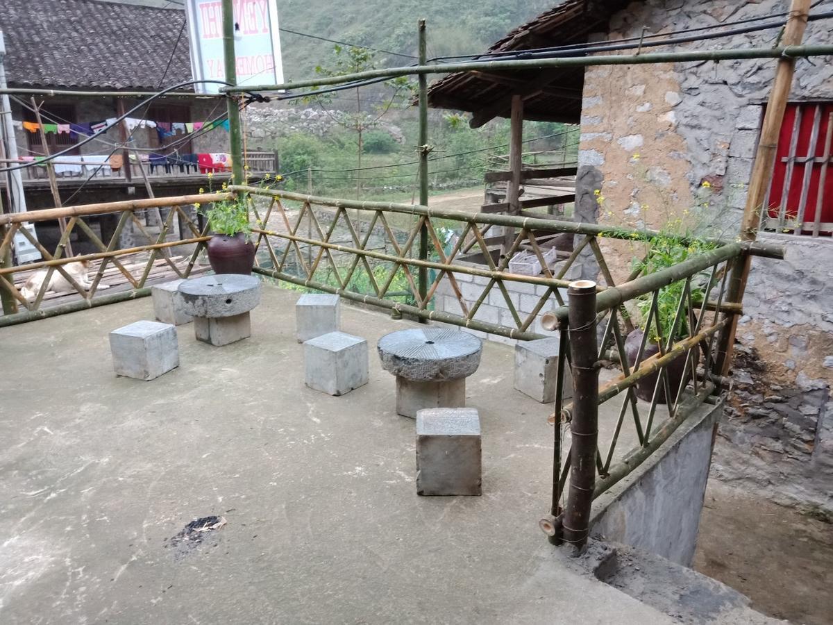 A Sy Ban Gioc Homestay - Lang Da Khuoi Ky Cao Bang Buitenkant foto