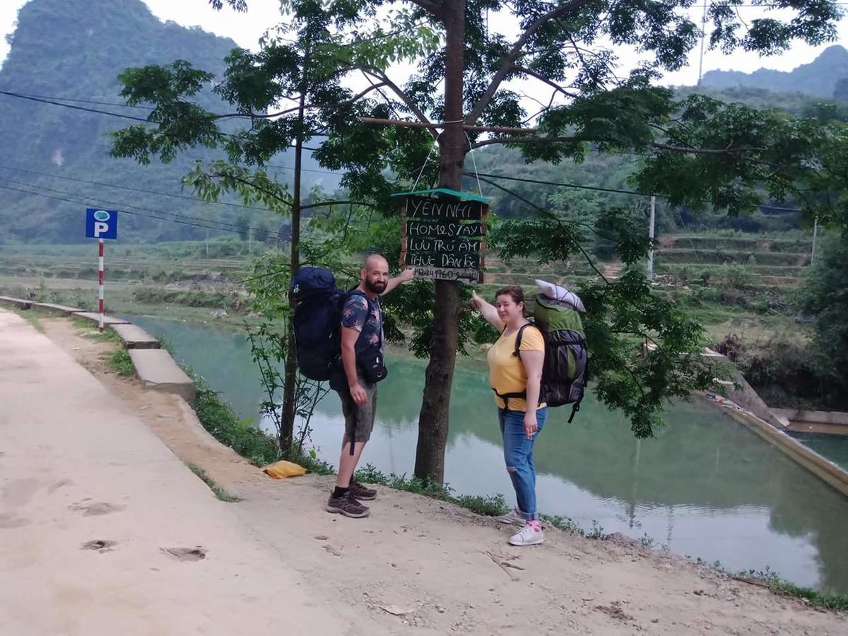 A Sy Ban Gioc Homestay - Nha San Da Co Cao Bang Buitenkant foto