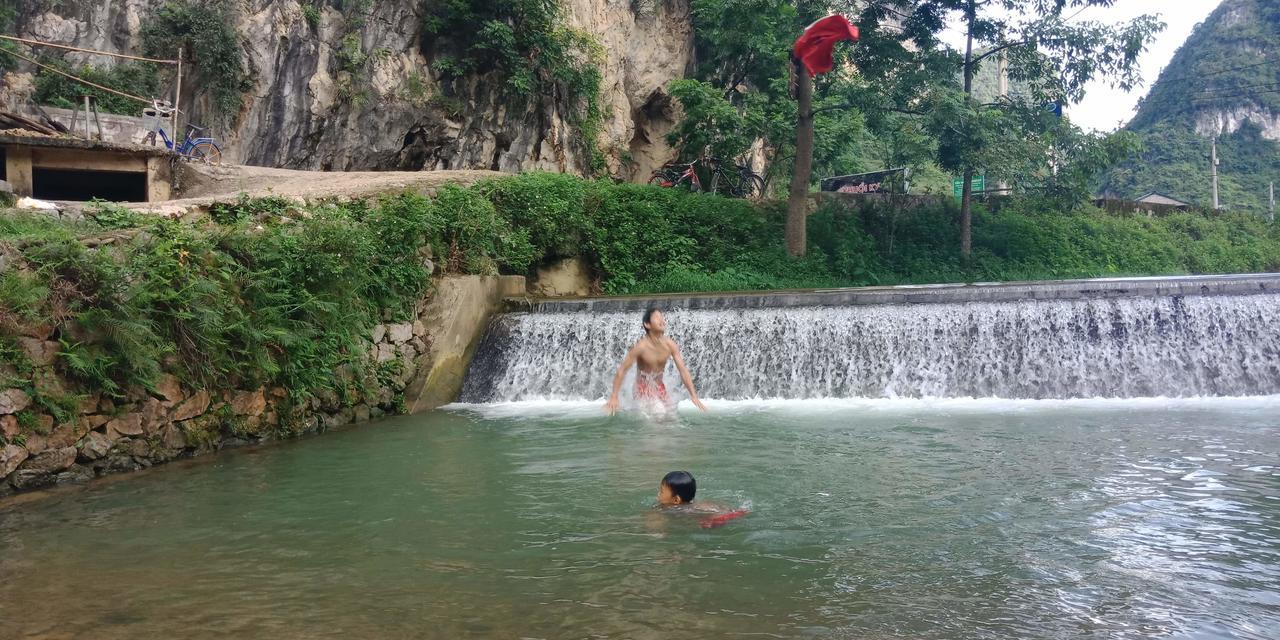 A Sy Ban Gioc Homestay - Lang Da Khuoi Ky Cao Bang Buitenkant foto