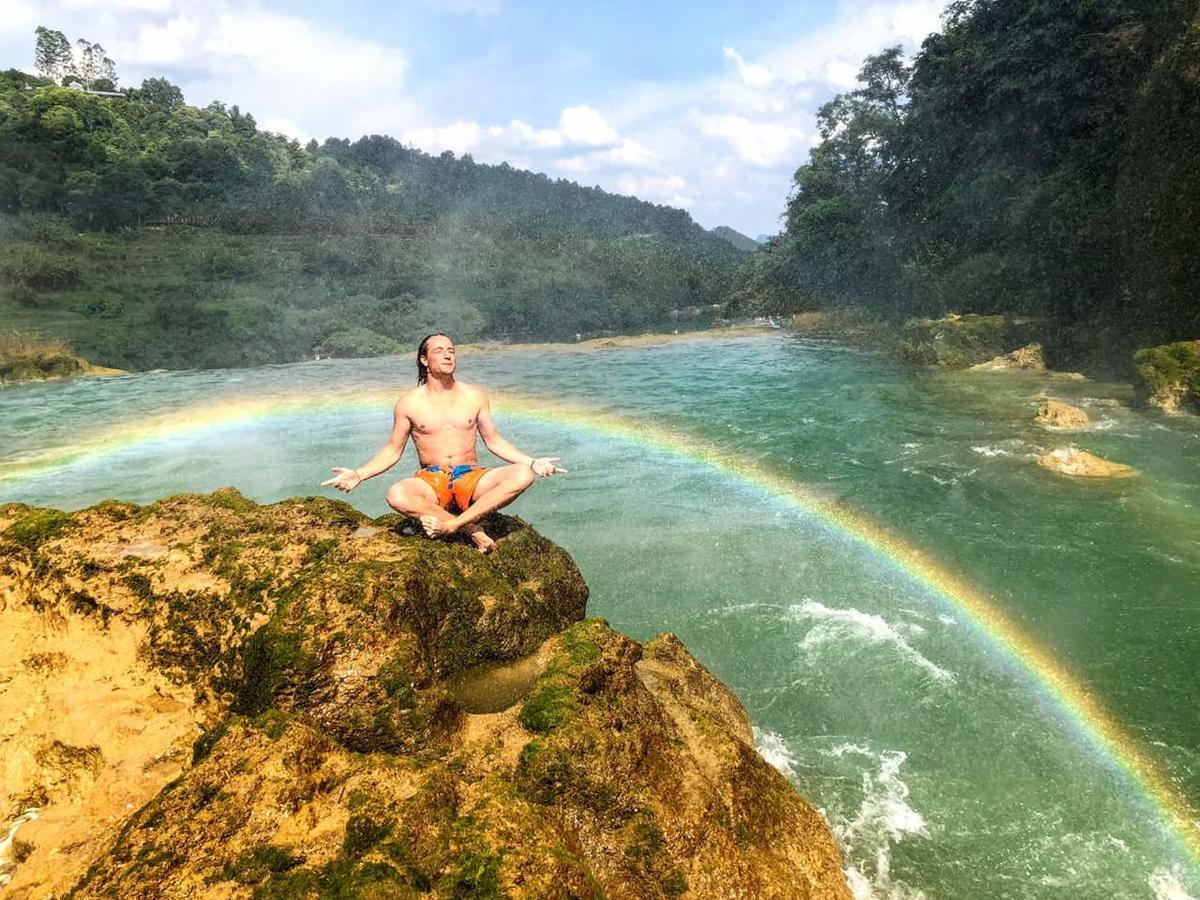 A Sy Ban Gioc Homestay - Lang Da Khuoi Ky Cao Bang Buitenkant foto